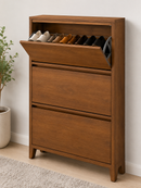 Sapateira Slim Premium de Madeira