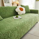 Capa de Sofá Jacquard Floral Impermeável para Casas com Pets