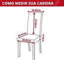 Capa Para Cadeira de Stretch Verde Esmeralda